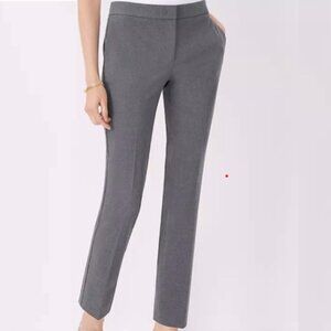 LOFT Curvy Skinny Ankle Pants | Petite | Gray | New Without Tags